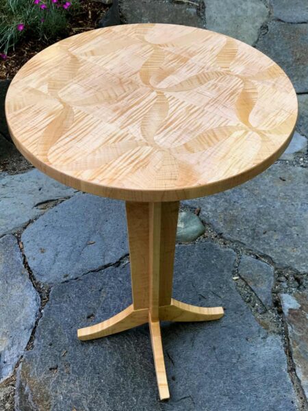 Marquetry Ribbon Table