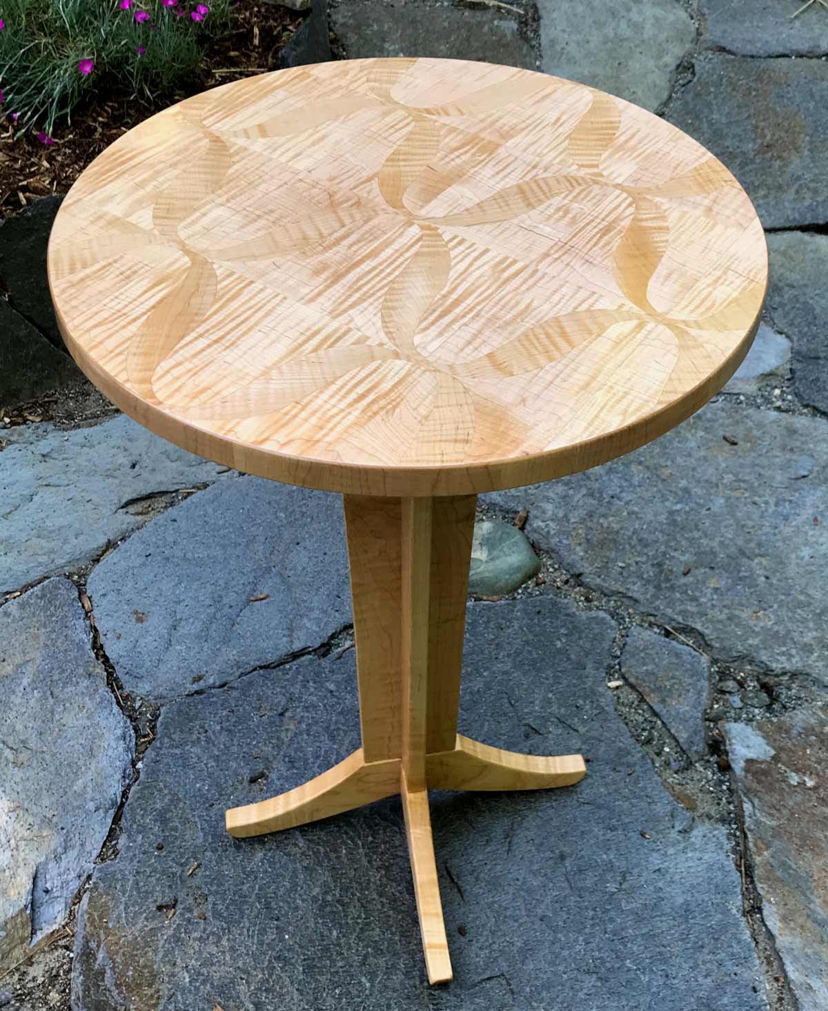 Marquetry Ribbon Table